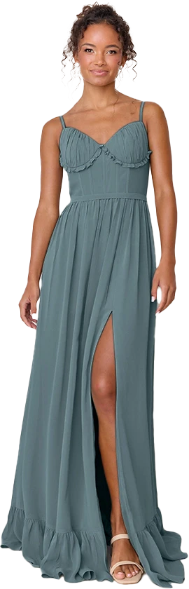Shylah Chiffon Dress | Made To Order - Image 196