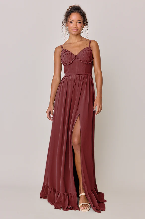 Shylah Chiffon Dress | Made To Order - Image 23