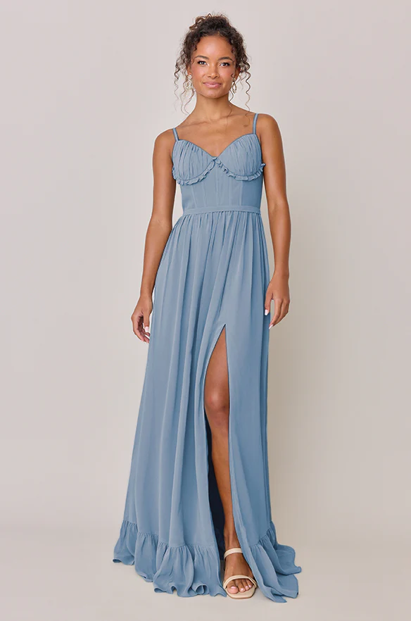 Shylah Chiffon Dress | Made To Order - Image 69