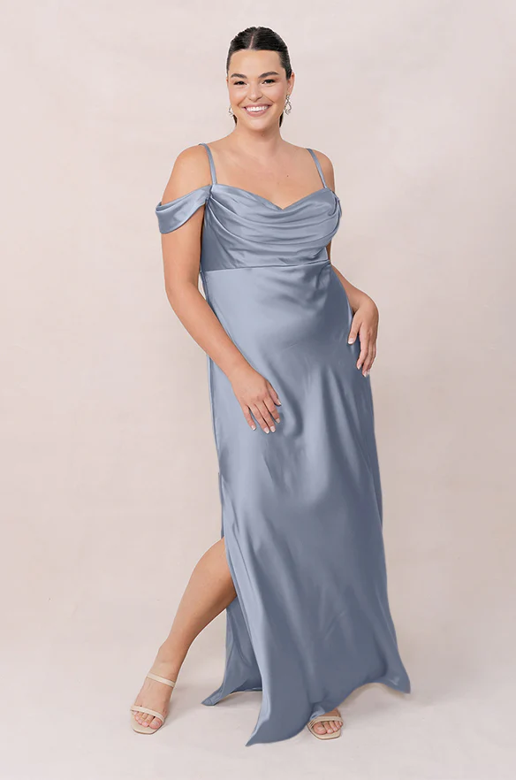 Sienna Satin Dress | Made To Order - Image 102