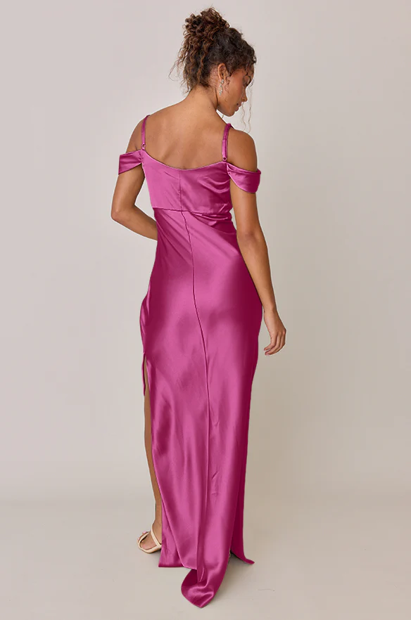 Sienna Satin Dress | Made To Order - Image 103