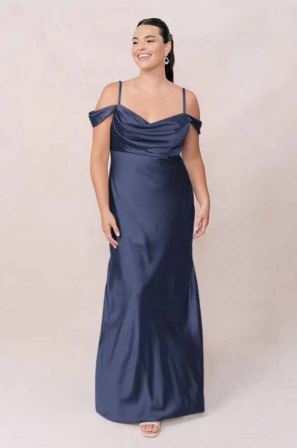 Sienna Satin Dress | Made To Order - Image 121