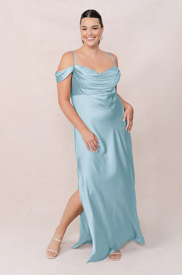Sienna Satin Dress | Made To Order - Image 123