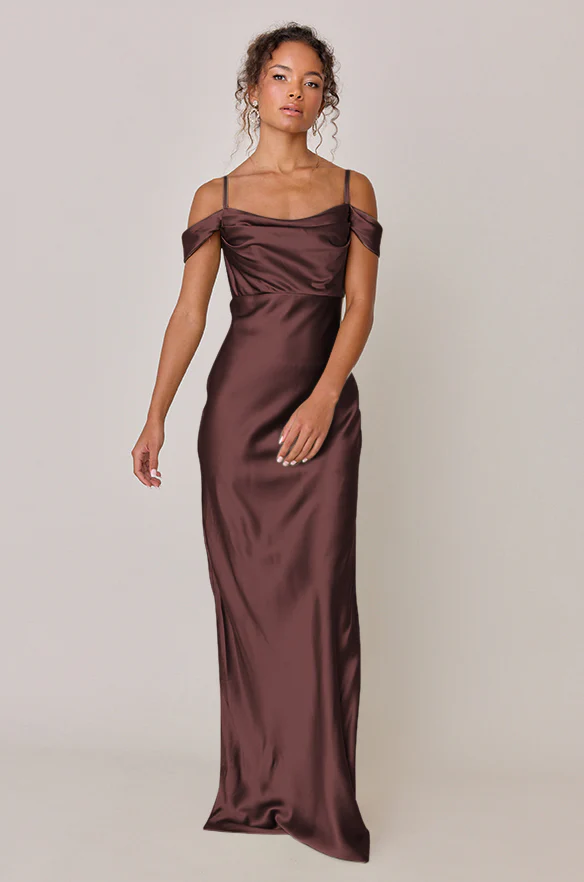 Sienna Satin Dress | Made To Order - Image 136