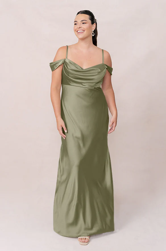 Sienna Satin Dress | Made To Order - Image 149