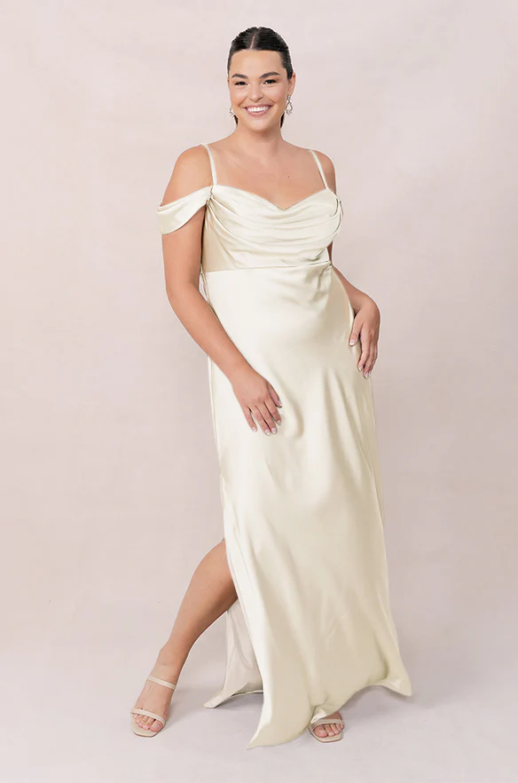 Sienna Satin Dress | Made To Order - Image 157