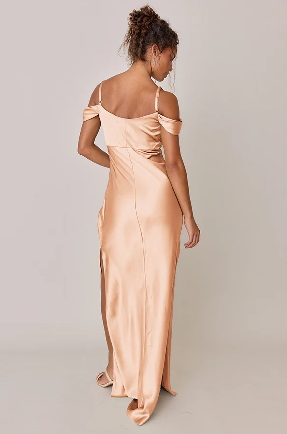 Sienna Satin Dress | Made To Order - Image 160