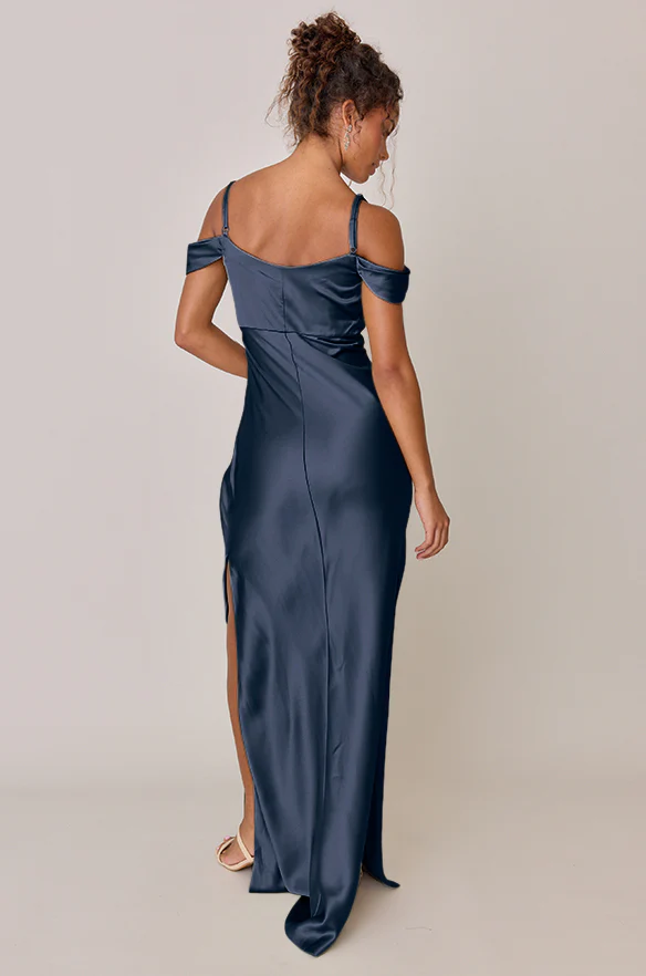 Sienna Satin Dress | Made To Order - Image 174