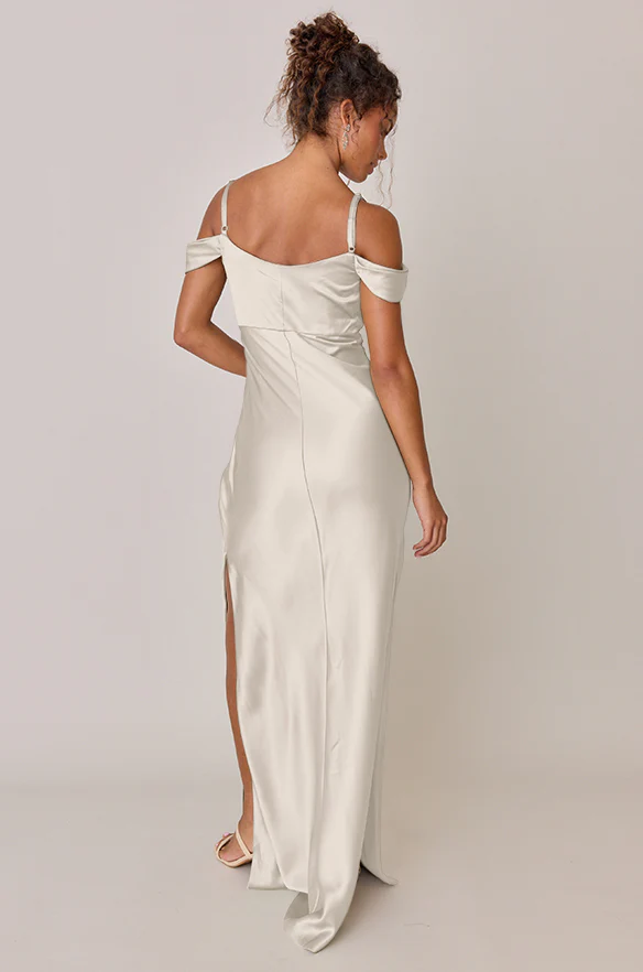Sienna Satin Dress | Made To Order - Image 206
