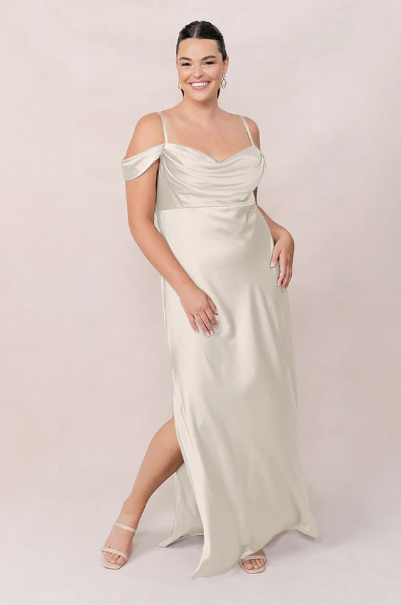 Sienna Satin Dress | Made To Order - Image 207