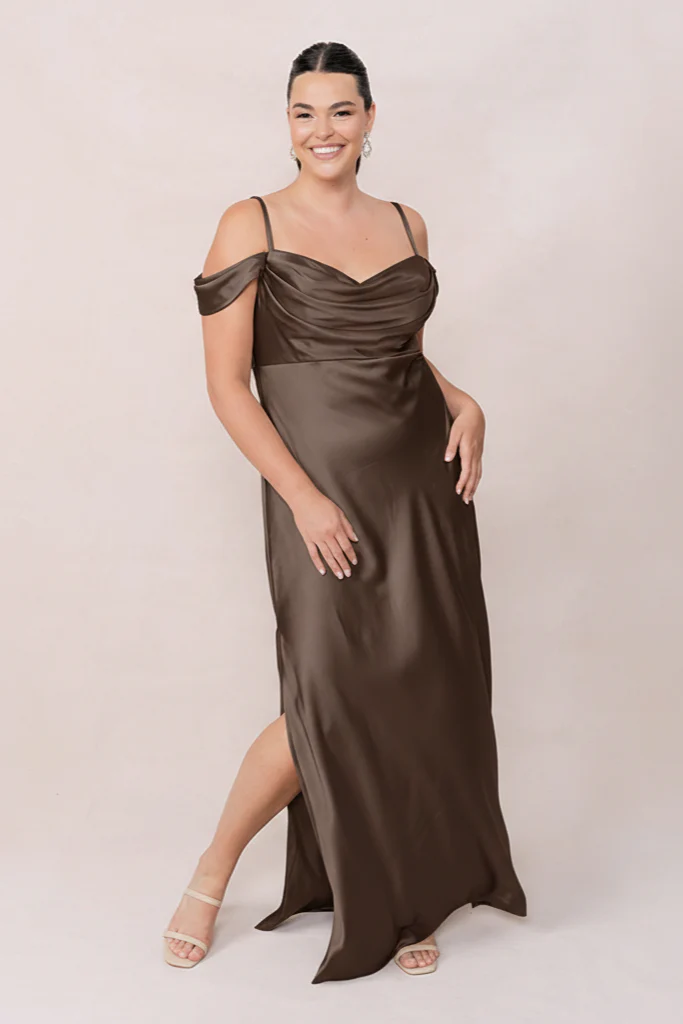 Sienna Satin Dress | Made To Order - Image 241