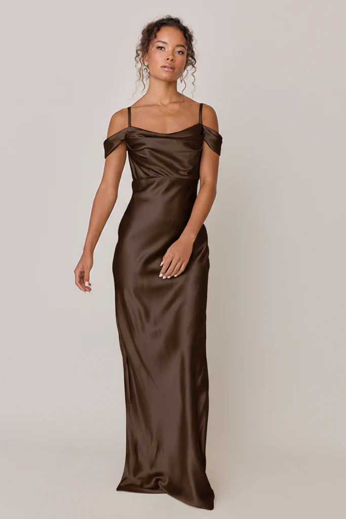 Sienna Satin Dress | Made To Order - Image 247
