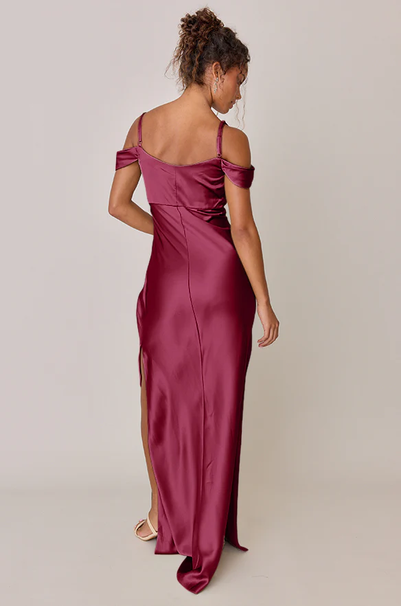 Sienna Satin Dress | Made To Order - Image 60