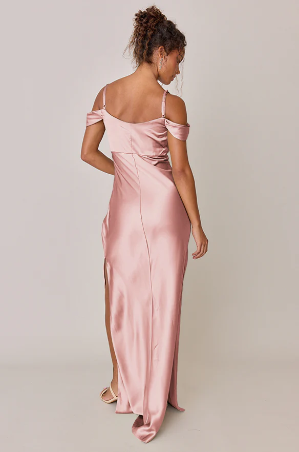 Sienna Satin Dress | Made To Order - Image 67