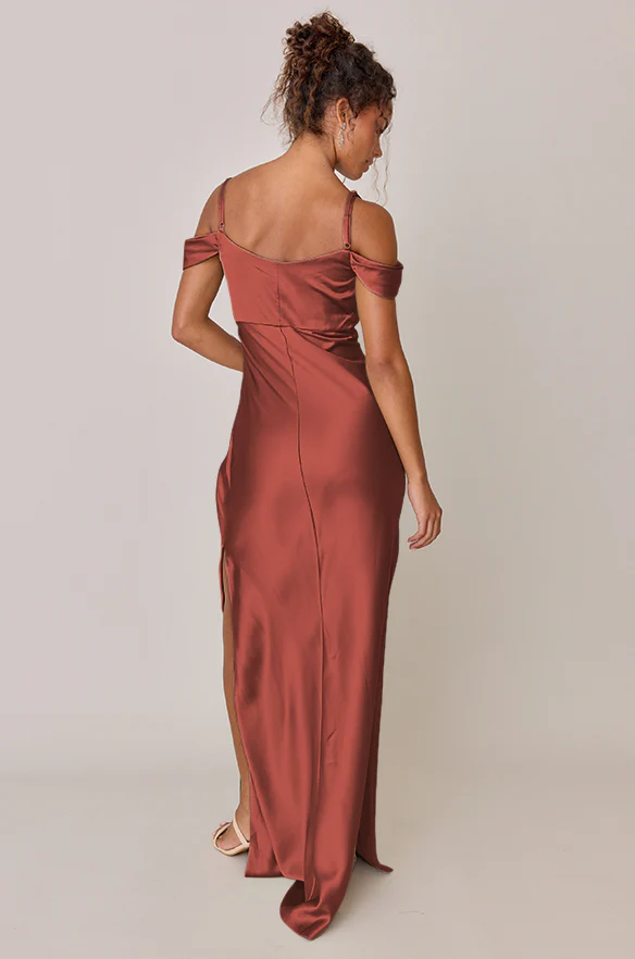Sienna Satin Dress | Made To Order - Image 73