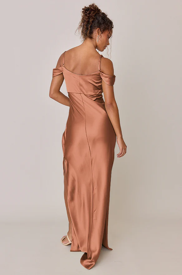 Sienna Satin Dress | Made To Order - Image 79