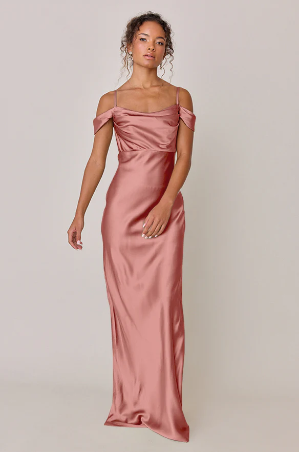 Sienna Satin Dress | Made To Order - Image 84