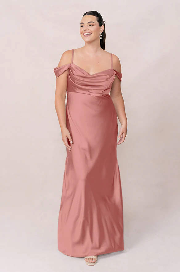 Sienna Satin Dress | Made To Order - Image 87