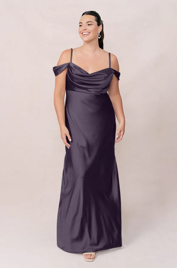 Sienna Satin Dress | Made To Order - Image 93
