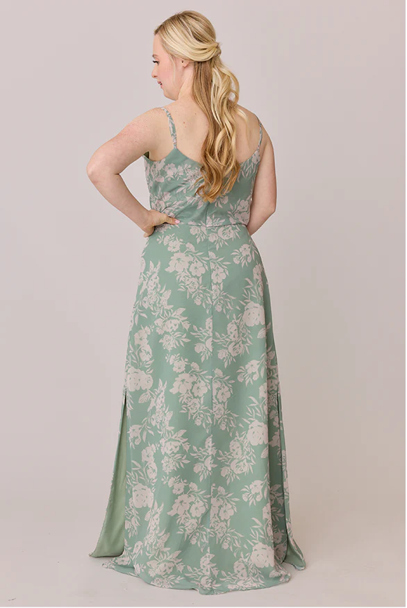 Skye Chiffon Floral Print Dress | Made To Order - Image 42