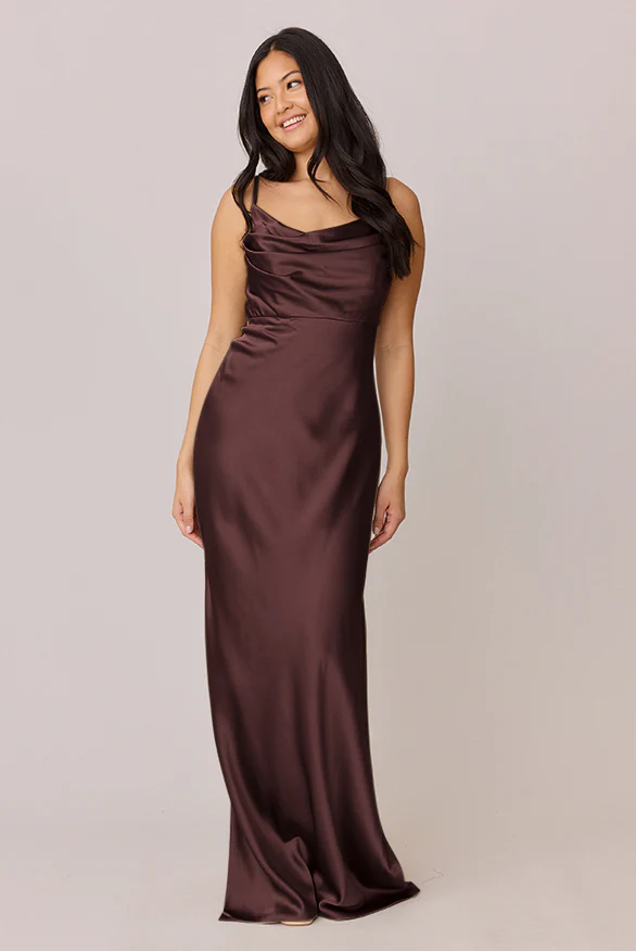 Skye Satin Dress | Made To Order - Image 101
