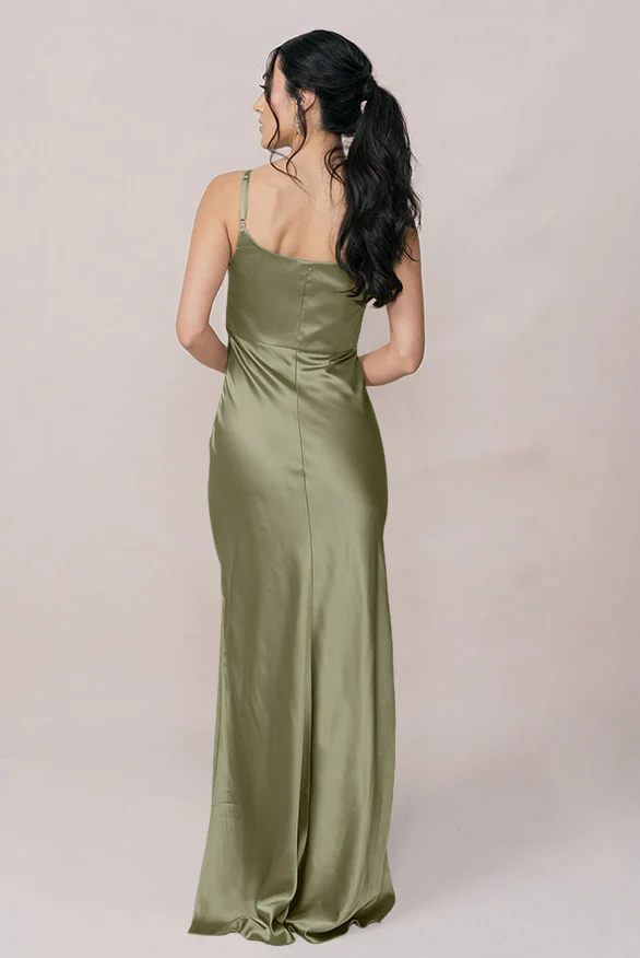 Skye Satin Dress | Made To Order - Image 111