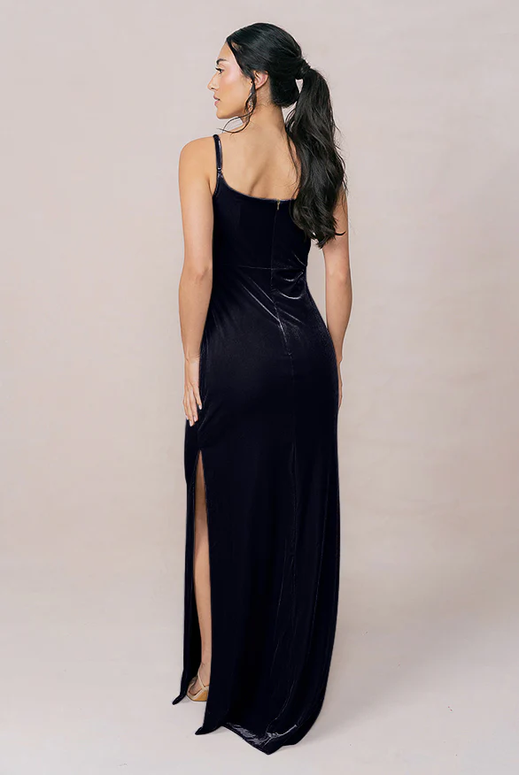 Skye Velvet Dress | Made To Order - Image 49