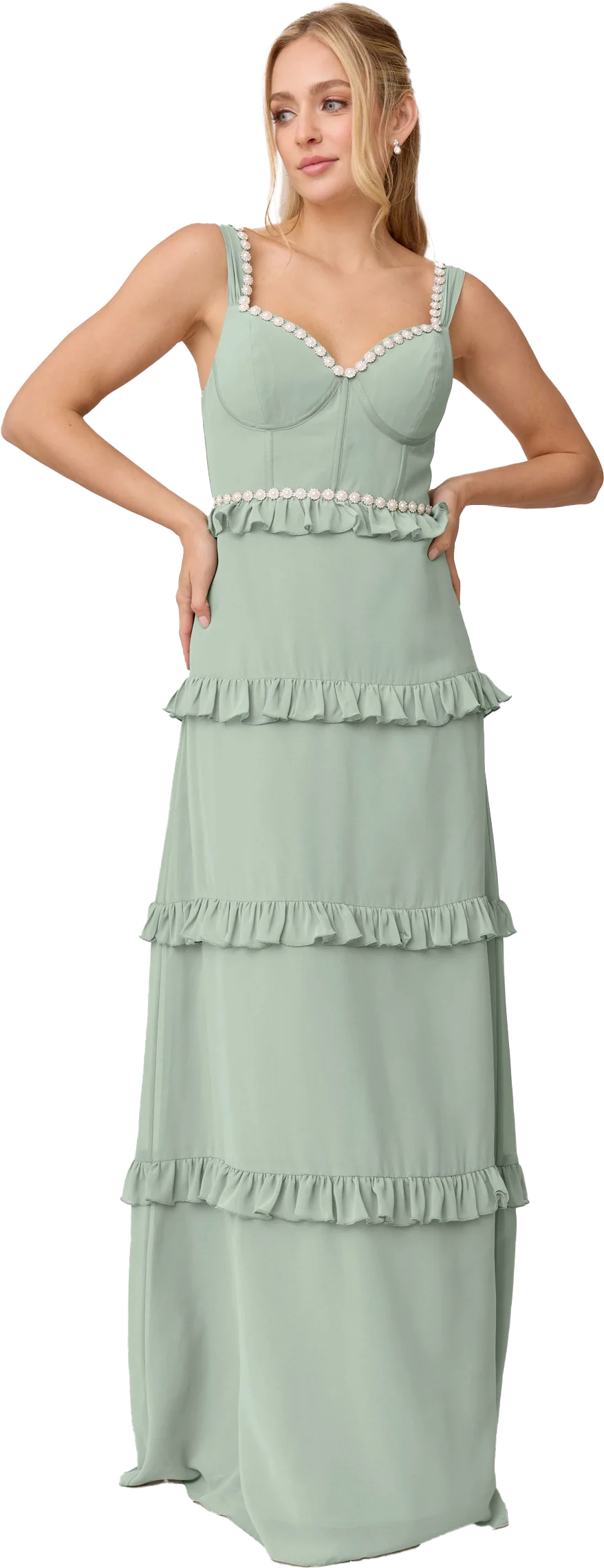 Sloane Luxe Chiffon Dress | Made To Order - Image 133