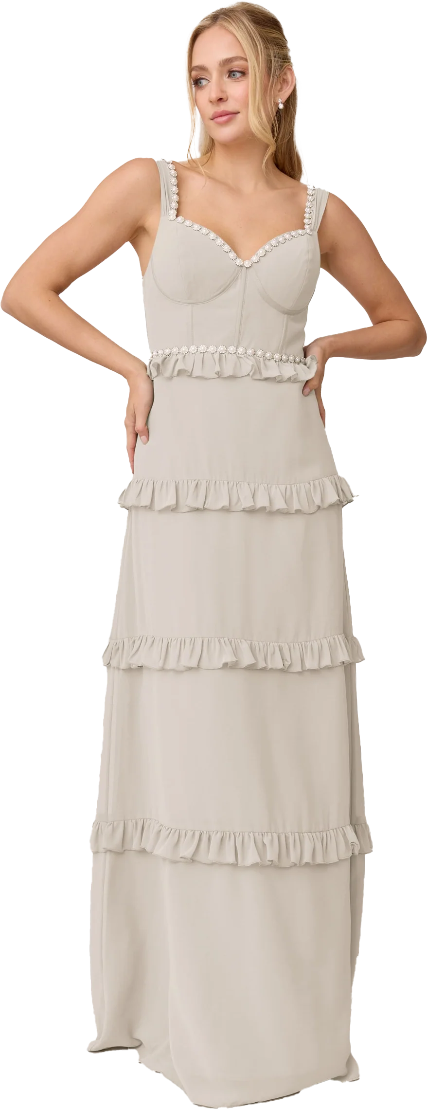 Sloane Luxe Chiffon Dress | Made To Order - Image 134