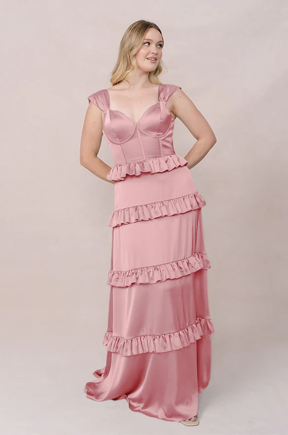Sloane Satin Dress | Made To Order - Image 127