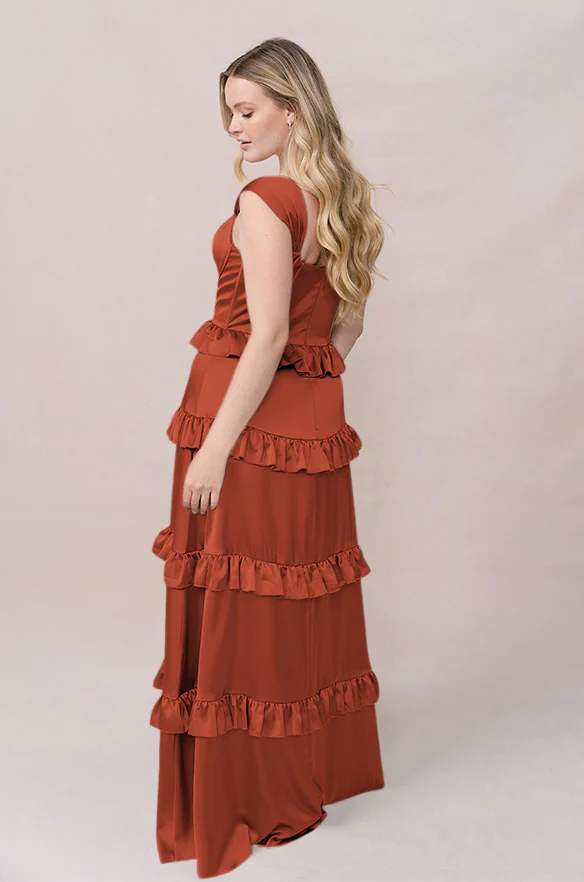 Sloane Satin Dress | Made To Order - Image 130