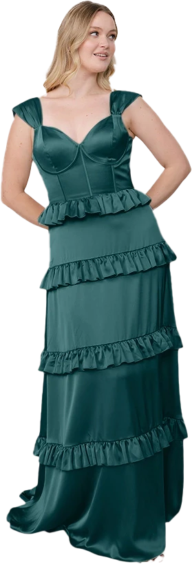 Sloane Satin Dress | Made To Order - Image 16