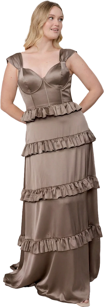 Sloane Satin Dress | Made To Order - Image 172