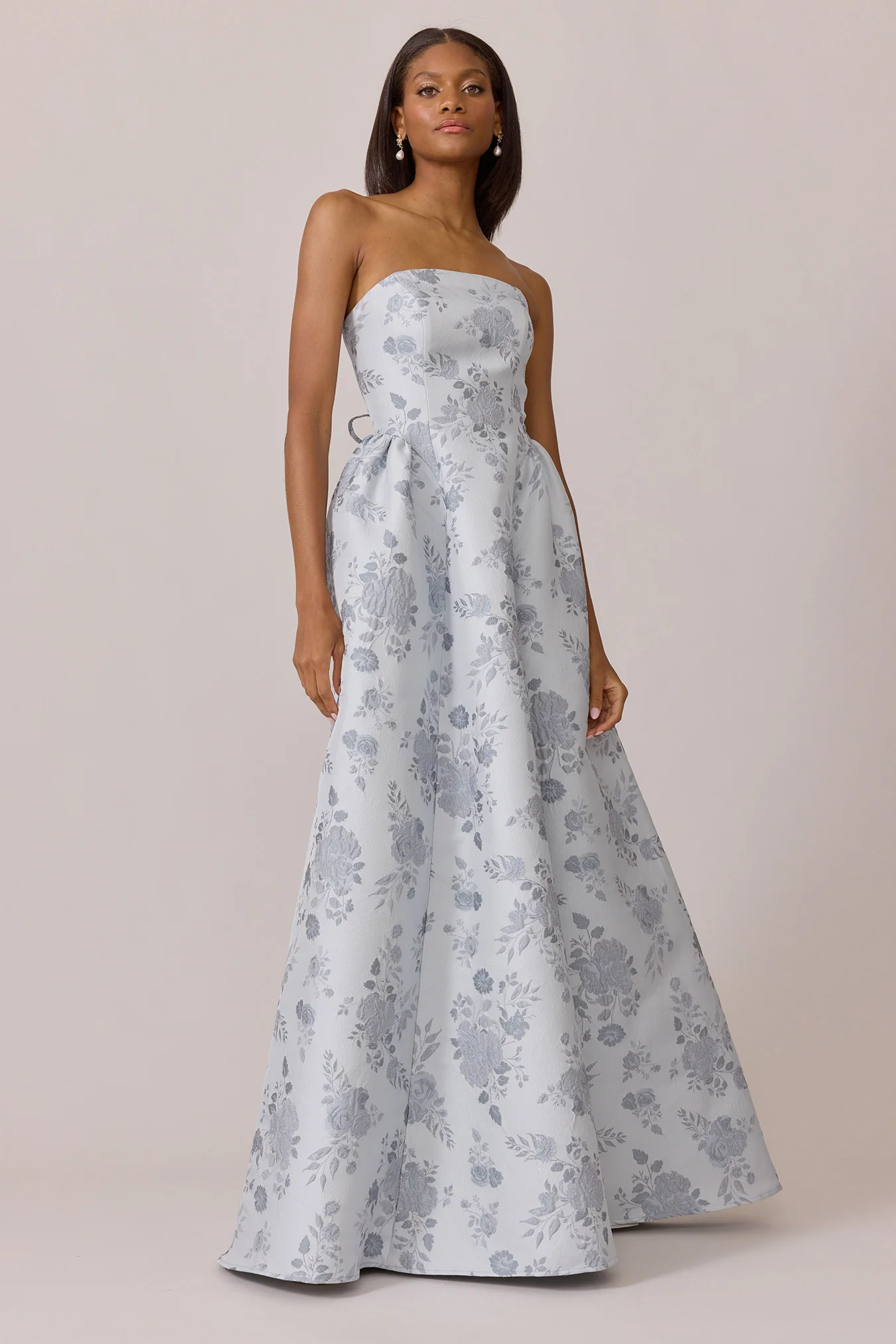 Sofia Jacquard Dress | Made To Order - Image 24