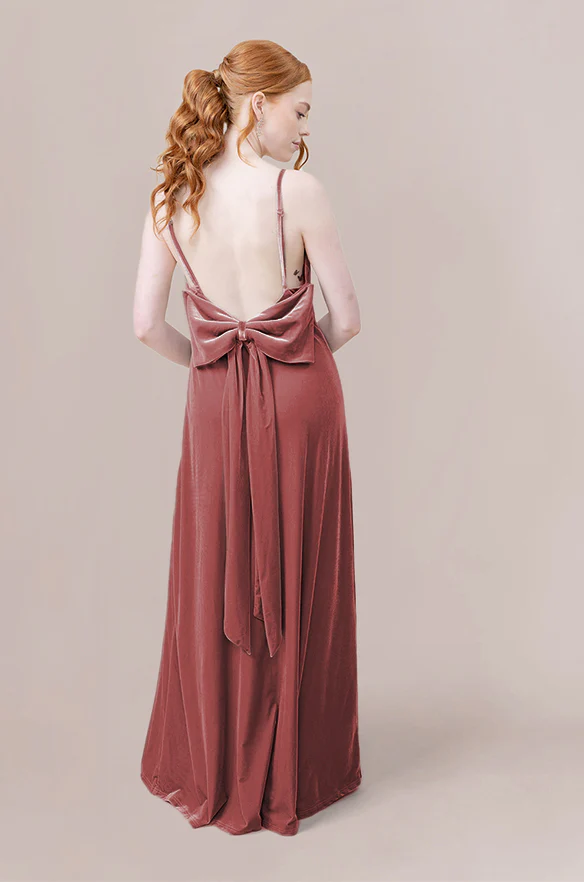 Steph Velvet Dress | Made To Order - Image 70