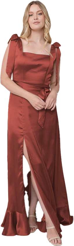 Stevie Satin Dress | Made To Order - Image 18