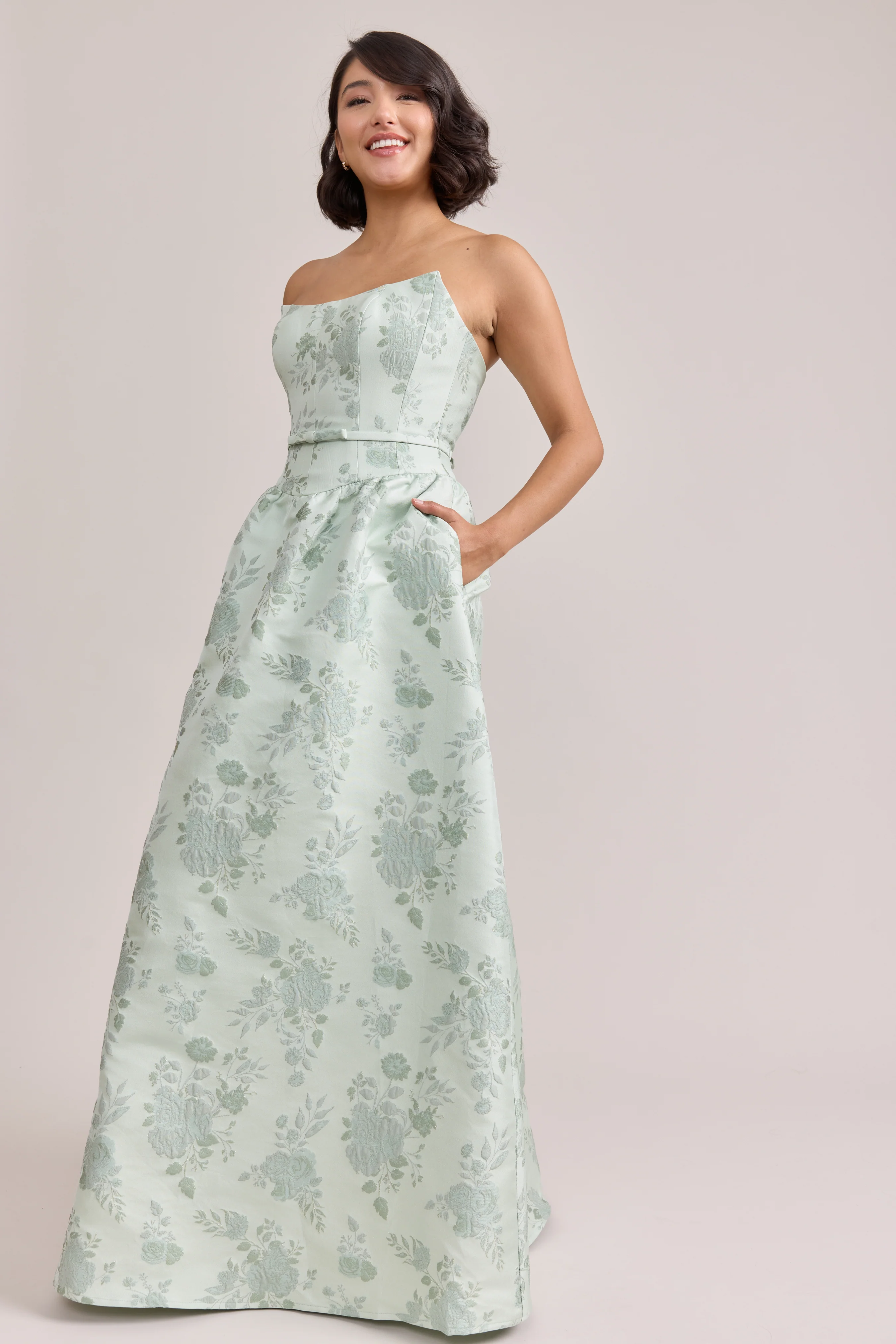 Sutton Jacquard Dress | Made To Order - Image 22