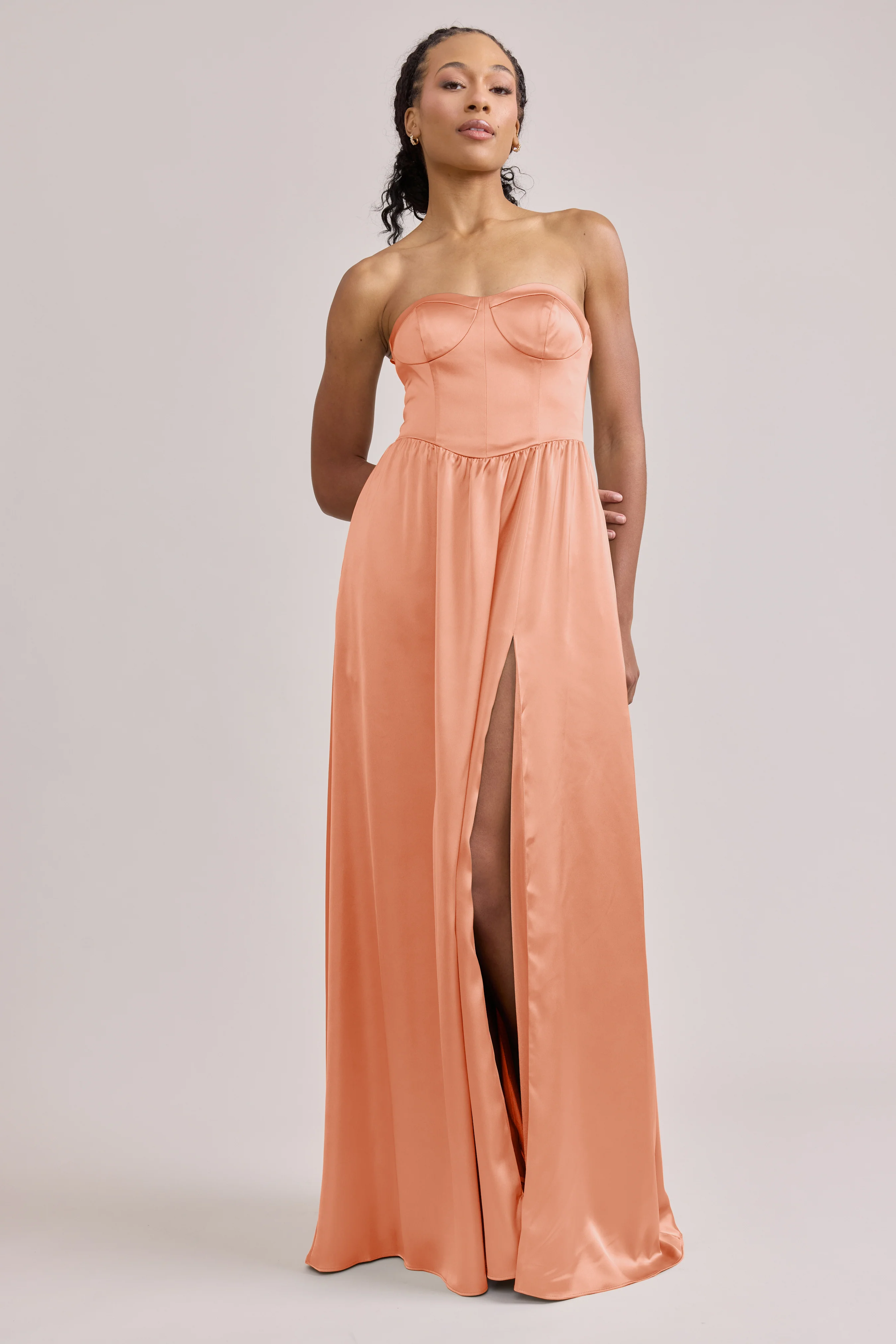 Sydney Satin Dress | Made To Order - Image 144
