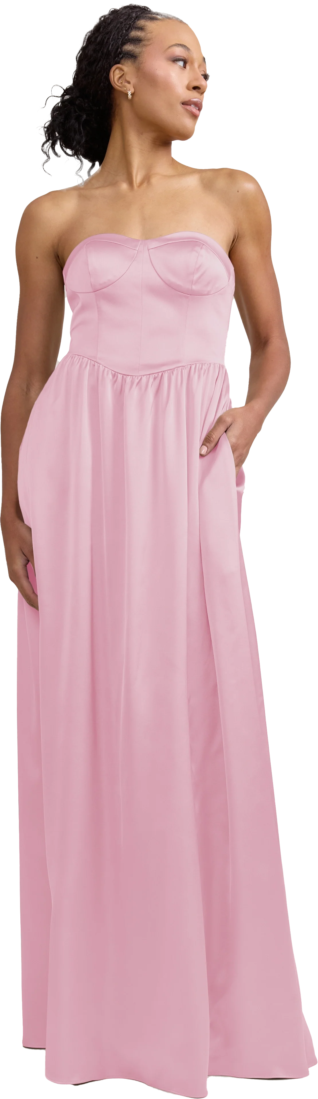Sydney Satin Dress | Made To Order - Image 194