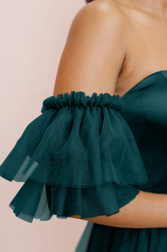 Tulle Tiered Poof Sleeves | Made To Order - Image 12