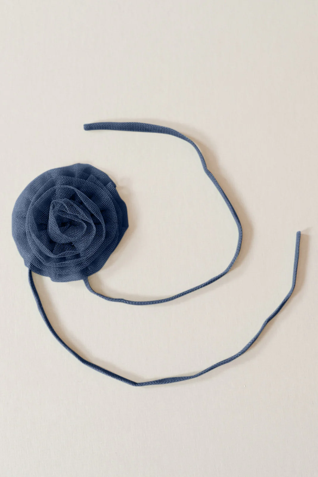 Tulle Rose Neck Tie | Made To Order - Image 19