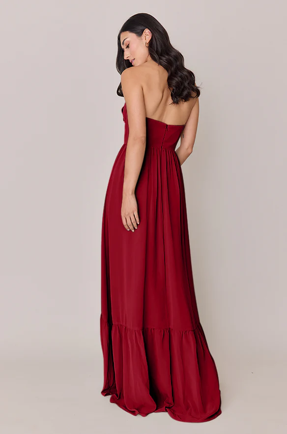 Valentina Chiffon Dress | Made To Order - Image 105