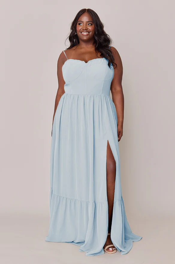 Valentina Chiffon Dress | Made To Order - Image 146