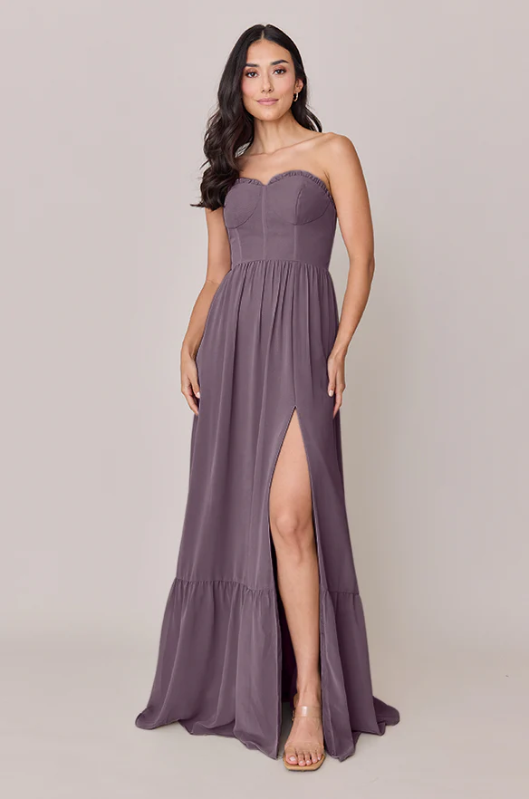 Valentina Chiffon Dress | Made To Order - Image 154
