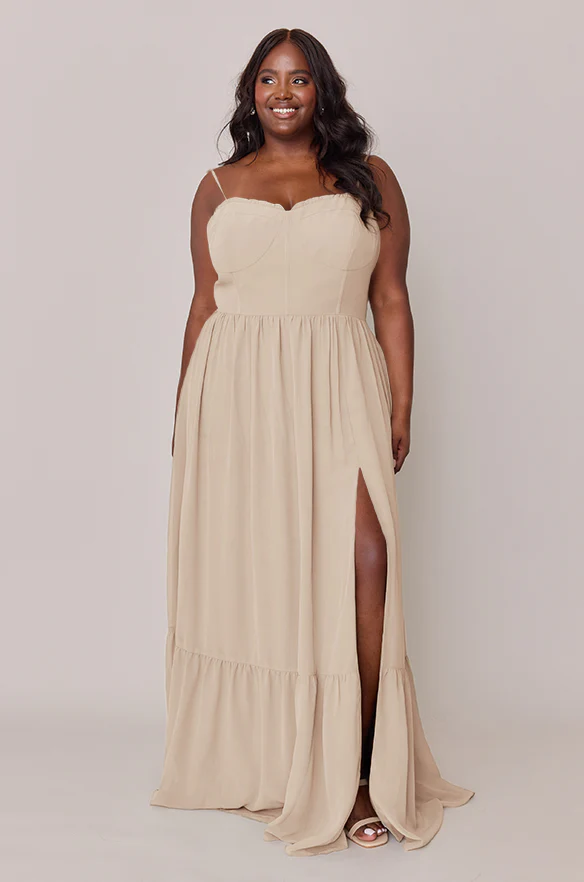 Valentina Chiffon Dress | Made To Order - Image 28
