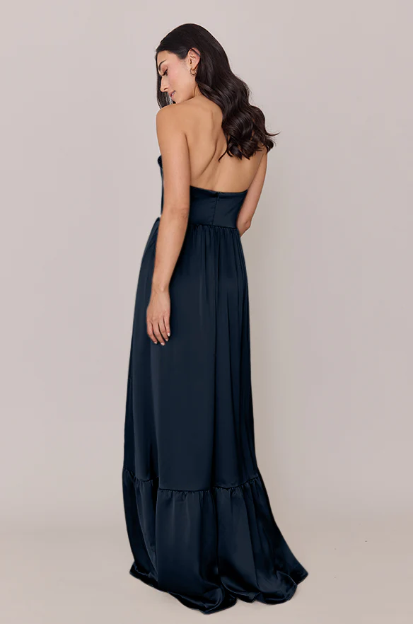 Valentina Satin Dress | Made To Order - Image 103