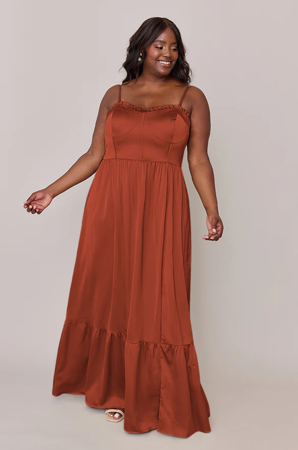 Valentina Satin Dress | Made To Order - Image 142