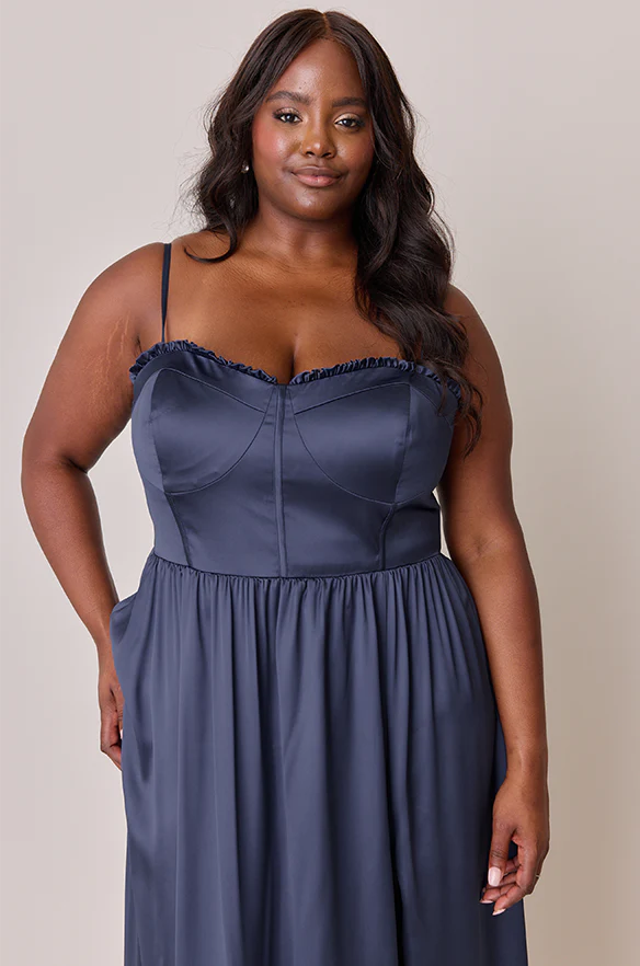 Valentina Satin Dress | Made To Order - Image 6