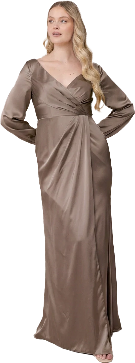 Vera Satin Dress | Made To Order - Image 120