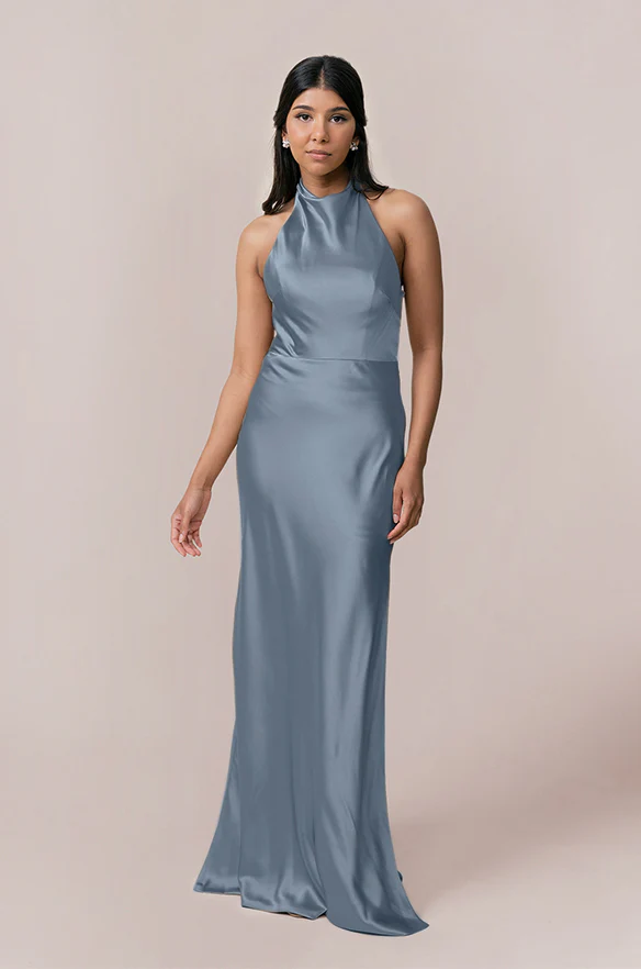 Veronica Satin Dress | Made To Order - Image 61